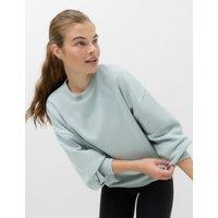 Goodmove Cotton Rich Crew Neck Oversized Sweatshirt Light Mint