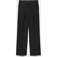 M&S Ultimate Tailoring Straight Leg Trousers Black