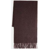 Autograph Pure Cashmere Scarf Dark Burgundy