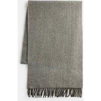 Autograph Pure Merino Wool Scarf Olive Mix