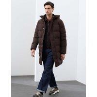 Autograph Feather and Down Puffer Jacket with Stormwear Bitter Chocolate