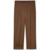 M&S Regular Fit Stretch Twill Suit Trousers Rich Quartz