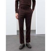 Autograph Italian Wool Blend Performance Suit Trousers Teak