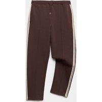 M&S Cotton Rich Side Stripe Joggers (6-16 Yrs) Brown