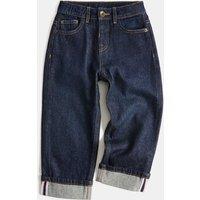 M&S Turn Up Denim Jeans (2-8 Yrs) Dark Indigo