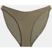 M&S Classic Bikini Bottoms Dark Khaki