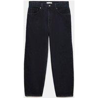 M&S Authentic Barrel Fit Rigid Jeans Blue/Black