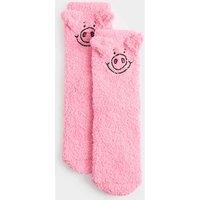 M&S Percy Pig Cosy Slipper Socks Pink Mix