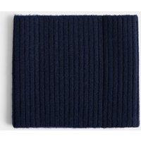M&S Ribbed Snood Navy