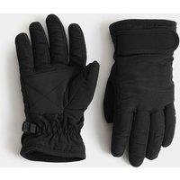 M&S Padded Ski Gloves Black