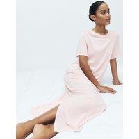 M&S Cotton Modal Nightdress Soft Pink
