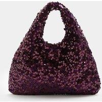 M&S Kids' Sequin Bag Purple