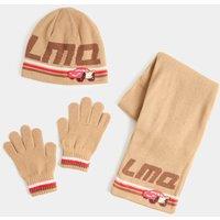 M&S 3pk Cars Hat Scarf & Glove Set Multi