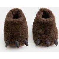 M&S Baby Monster Pram Shoes (0-18 Mths) Chocolate