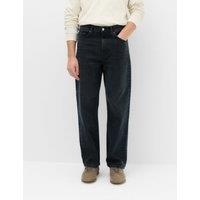 M&S Loose Fit Rigid Jeans Blue/Black