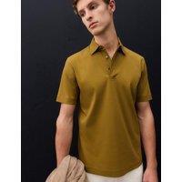 Autograph Pure Supima Cotton Polo Shirt Chartreuse