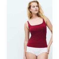 M&S Secret Support Scoop Neck Bra Vest Soft Cherry