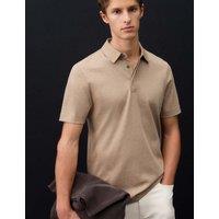 Autograph Pure Supima Cotton Polo Shirt Truffle