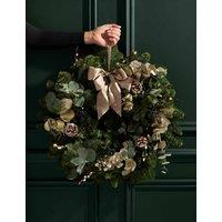 M&S Flower Market Real Festive Natural Wreath
