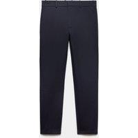 Autograph Slim Fit Italian Cotton Rich Stretch Trousers Dark Navy