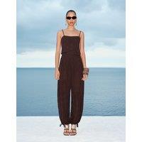 M&S Embellished Balloon Trousers Brown
