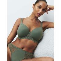 Body by M&S Body Soft Wired Full Cup T-Shirt Bra F-H Moss Green