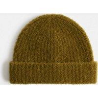 Autograph Merino Wool Rich Beanie Chartreuse