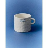 Disney x Anna + Nina Finding Nemo Just Keep Swimming Tea Mug White