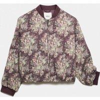 M&S Padded Tapestry Bomber Jacket Multi