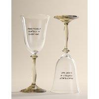 Disney x Anna + Nina Mary Poppins Set of 2 Wine Glasses Multi