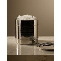 M&S X Kelly Hoppen Round Ice Bucket Silver