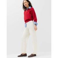 M&S High Waisted Balloon Leg Jeans Oyster