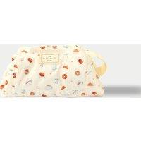 The Flat Lay Co. Parachute Drawstring Flat Lay Makeup Bag - Patisserie Brown Mix
