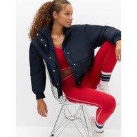 Goodmove Stormwear Padded Funnel Neck Bomber Jacket Dark Navy