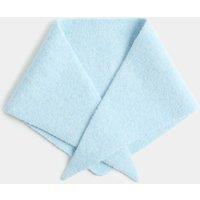 M&S Knitted Triangle Scarf Blue