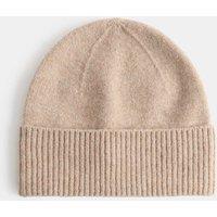 M&S Knitted Beanie Hat Oatmeal