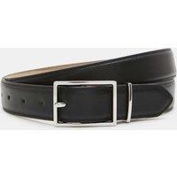M&S Leather Jeans Belt Black