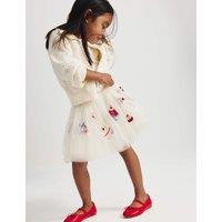 M&S Jelly Sequin Tutu Skirt (2-10 Yrs) Ivory