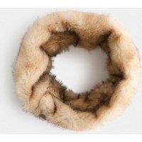 M&S Faux Fur Snood Caramel