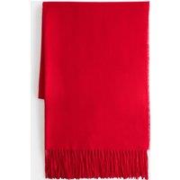 M&S Woven Scarf Red