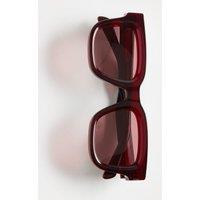 Autograph Premium Chunky Polarised Sunglasses Red