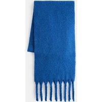 M&S Wool Blend Chunky Scarf Cobalt
