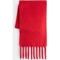 Autograph Wool Blend Chunky Scarf Scarlet