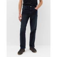 M&S Straight Fit Stretch Comfort Jeans Blue/Black