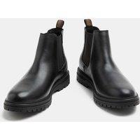 M&S Cleated Chelsea Boots Brown
