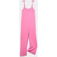 M&S Wide Leg Jumpsuit (6-16 Yrs) Pink
