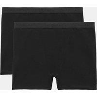M&S 2 Pack Lille Supima Cotton Shorts Black