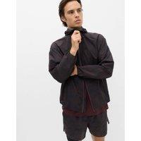 Goodmove Lightweight Printed Shell Jacket Mulberry