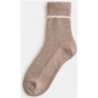 Autograph Cashmere Socks Brown Mix