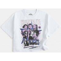 M&S Pure Cotton K-Pop Demon Hunters T-Shirt (6-16 Yrs) Ivory